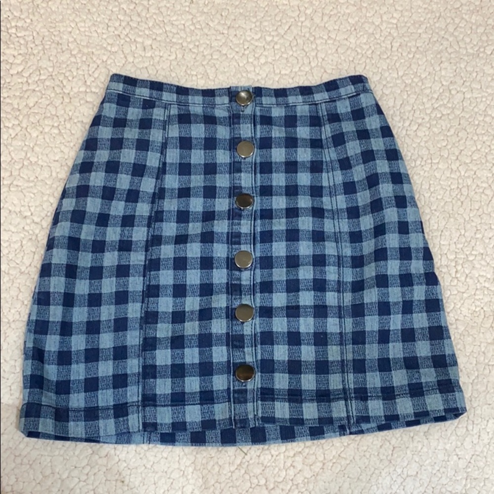 Button up skirt